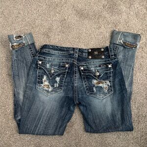 Miss Me Distressed Skinny Jeans